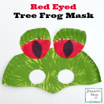 Red Eyed Tree Frog Mask