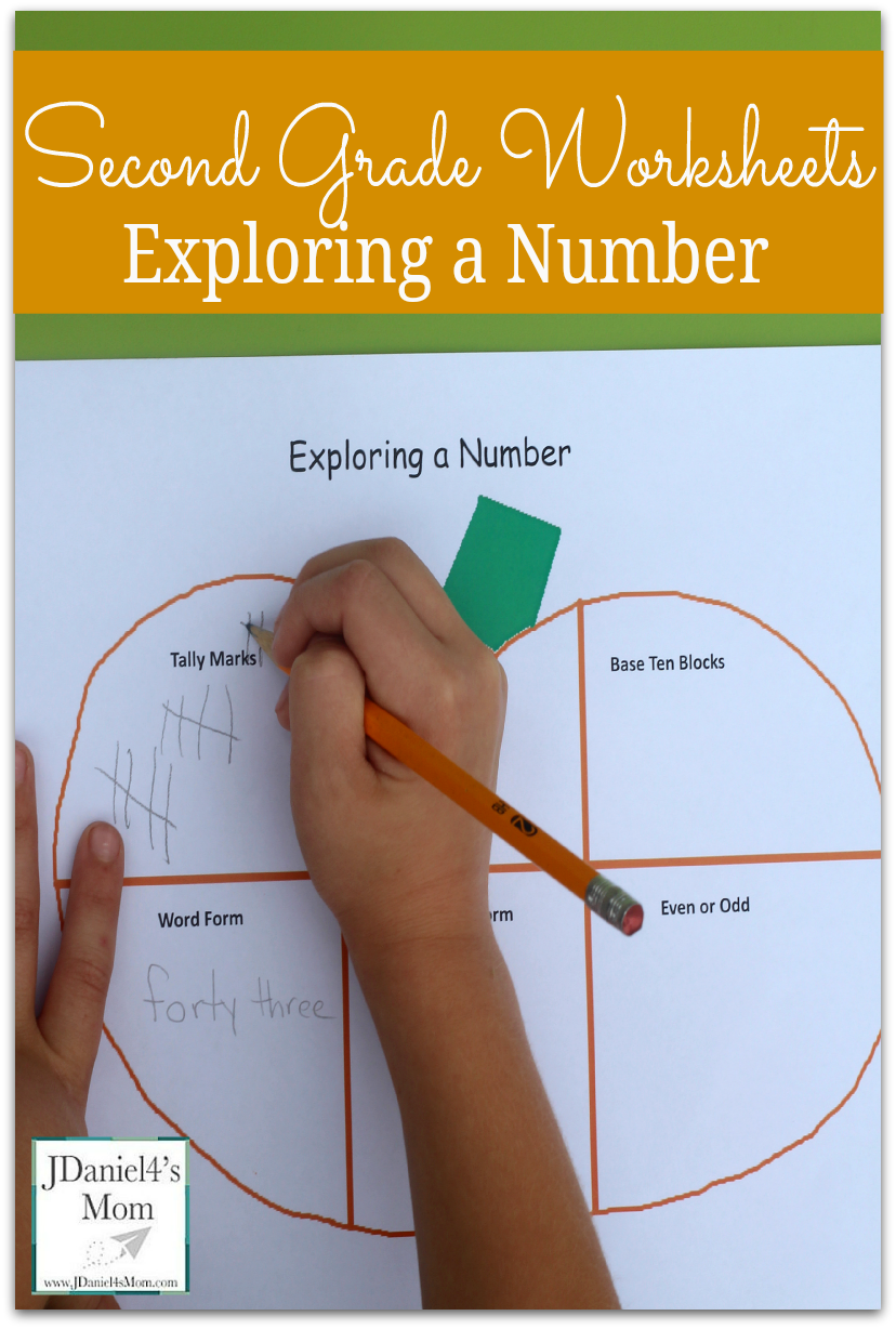Second Grade Worksheets- Exploring a Number