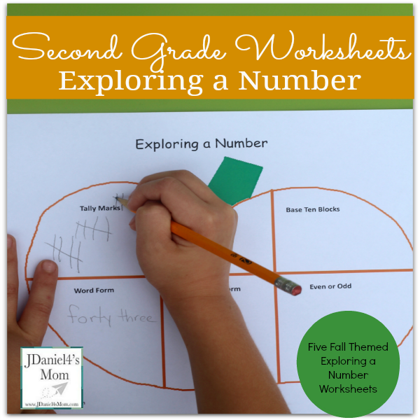 second grade worksheets exploring a number ( Facebook)