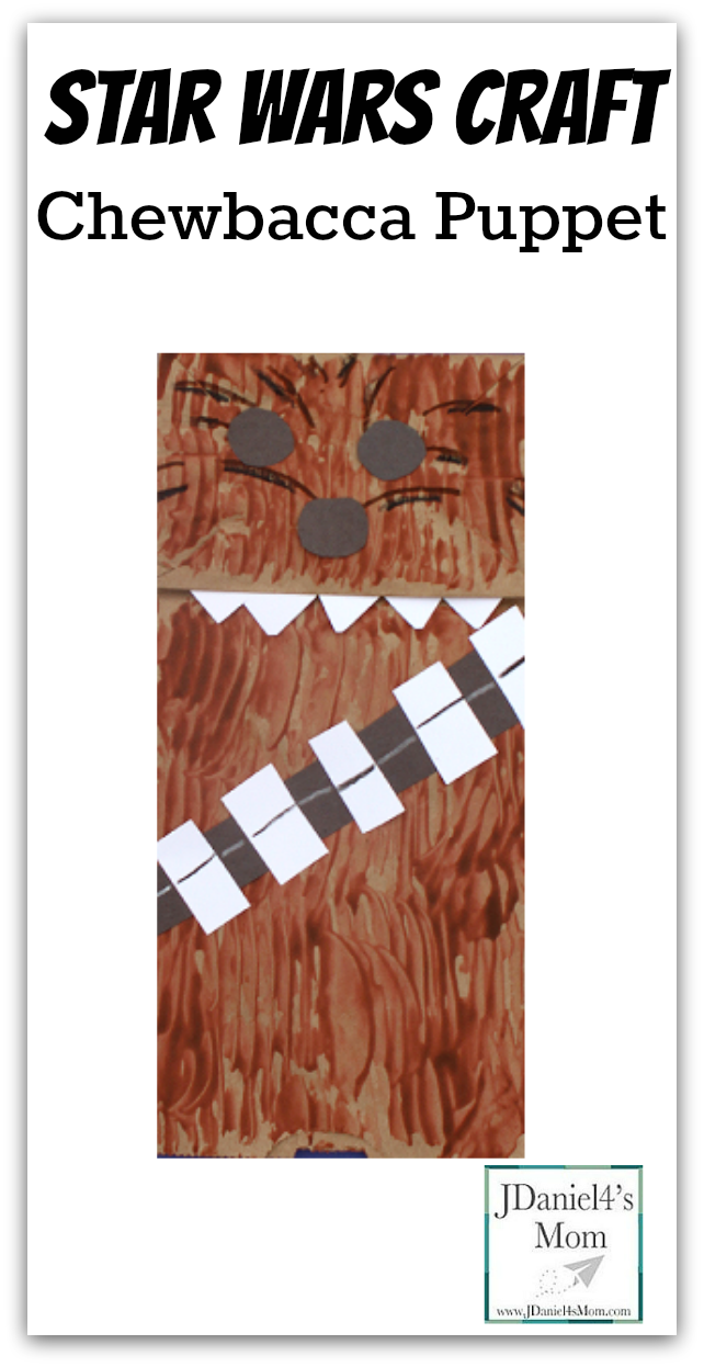 Star Wars Craft- Chewbacca Puppet