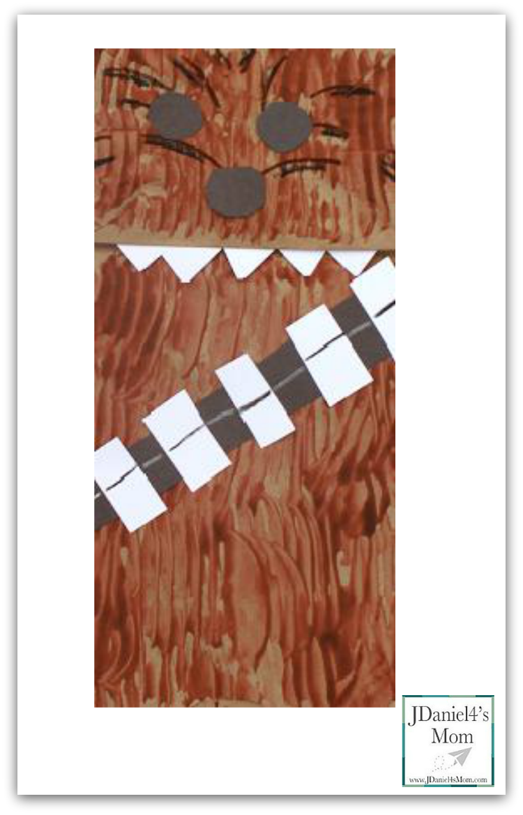 Star Wars Craft- Chewbacca Puppet