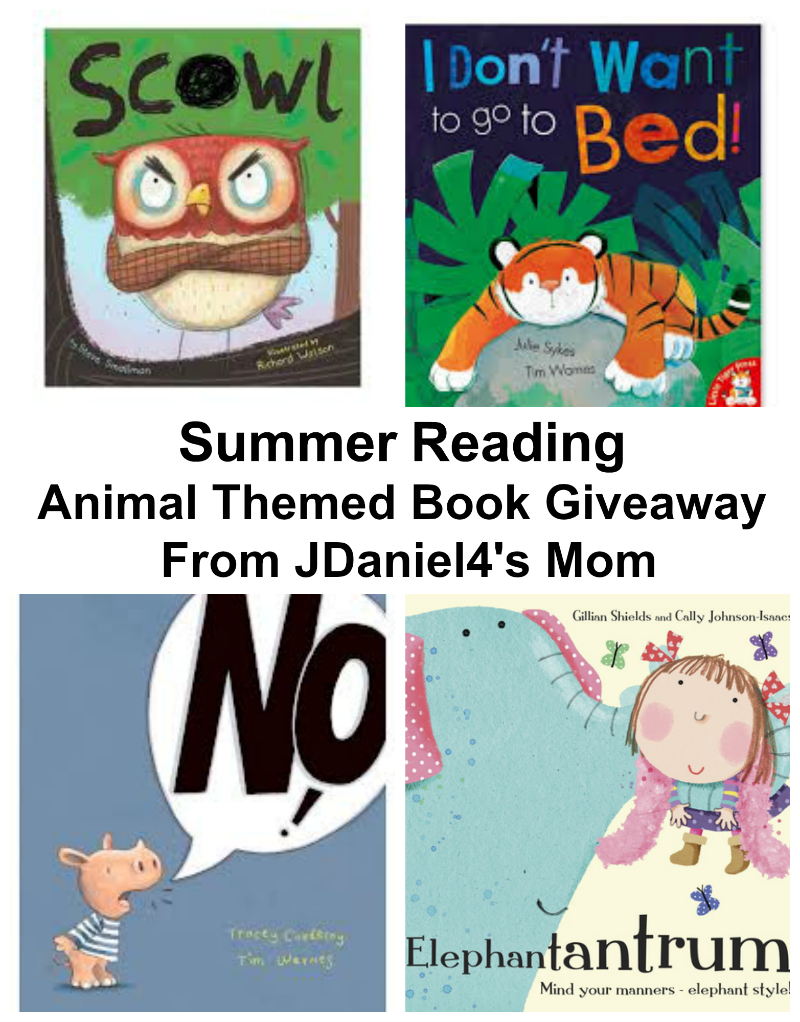 Summer Reading- Animals Themed Book Giveaway