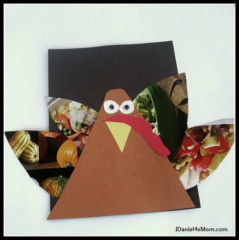 Turkey Craft and a Thanksgiving Book