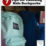 Tips for choosing kids backpacks