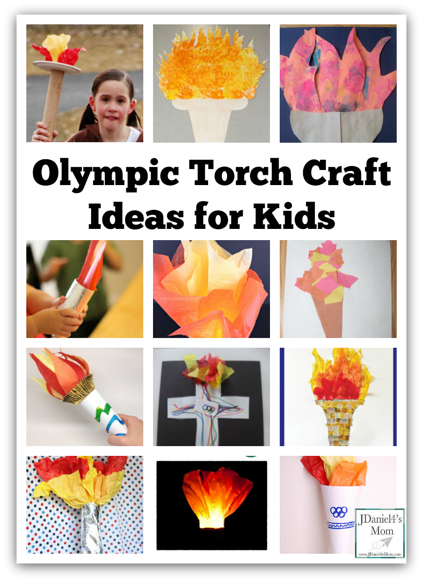 Olympic Torch Craft Ideas for Kids