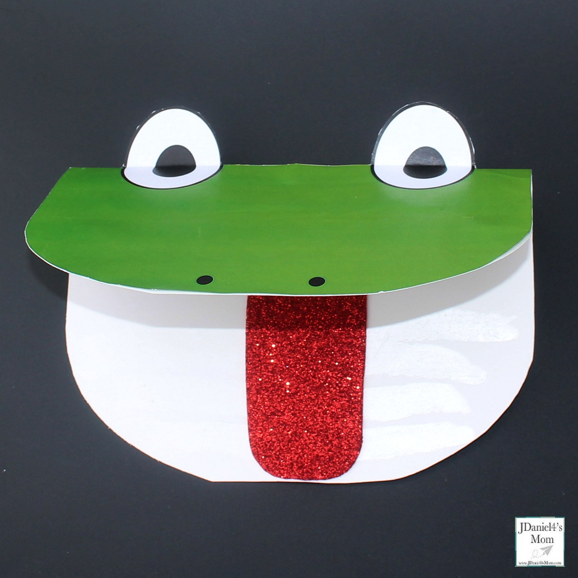 Wide Mouthed Frog Craft Printable Puppet